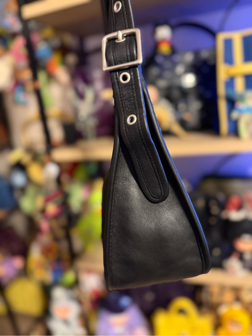 Vintage Coach Janice Legacy Bag Black Nickel Hardware - Gem